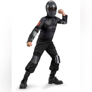 Disguise Costumes GI. Joe Retaliation Snake Eyes Classic, boys M Halloween